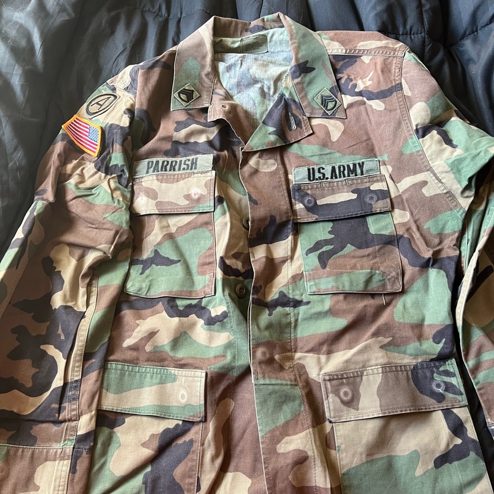 Camo oversize jacket